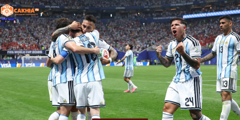 Tuyến giữa là nền tảng cho sức mạnh Argentina